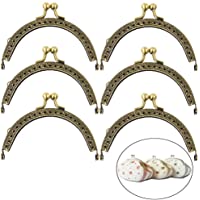 Xinlie Metal Arch Frame Kiss Cierre Cerradura Semi Circular Bolso del Monedero Marco Broche Cerradura DIY Craft Frame…